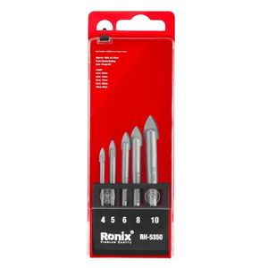 مته شیشه رونیکس مدل rh 5350 مجموعه 5 عددی